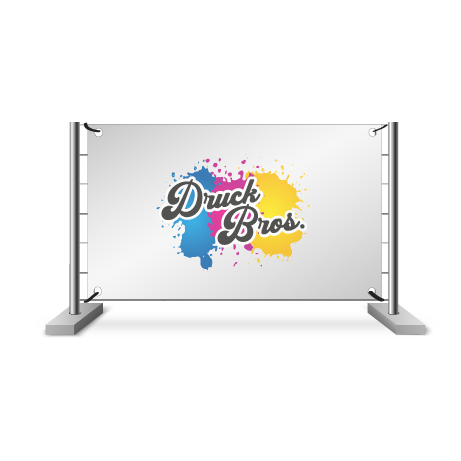 Bauzaunbanner | B 340 cm x H 173 cm | einseitig bedruckt