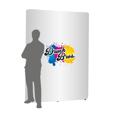Pop-Up Faltwand | 2 x 3 Felder gerade | einseitig bedruckt