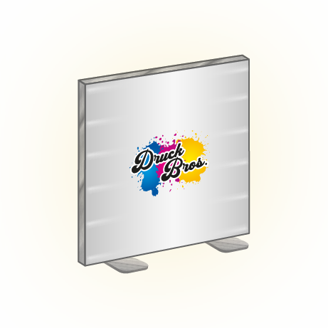 Textilspannrahmen LED freistehend | B 100 cm x H 200,5 cm | bedruckt