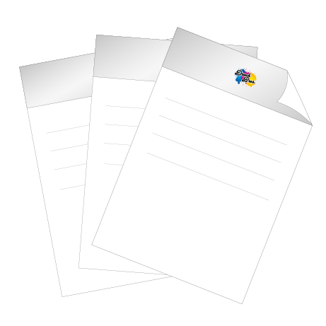 Briefpapier | DIN A4 | einseitig bedruckt