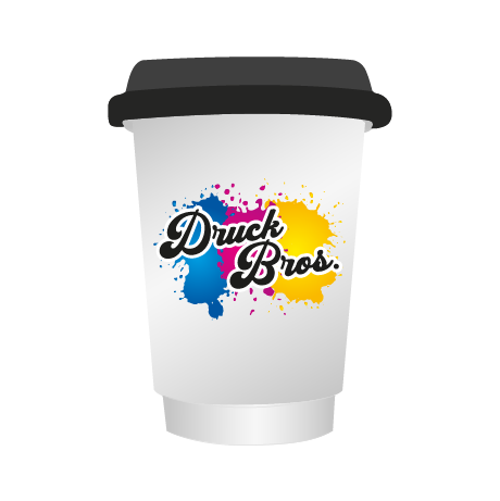 Pappbecher to Go BIO | 200 ml doppelwandig | rundum bedruckt
