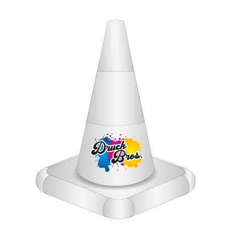 Aufblasbarer Straßenpylon als Produktnachbildung